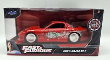 Fast Furious Dons Mazda Rx-7 Collectors Series Red Diecast 132 Scale Jada