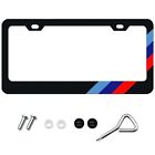 For Bmw X1 X2 X3 X5 X7 Tri 3 Color Car Suv License Plate Tag Frame M Power Cover