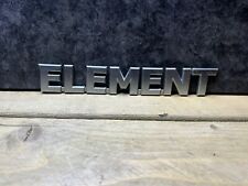 03-08 Honda Element Rear Trunk Badge Logo Emblem Letters Oem Used Genuine Silver