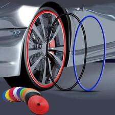 4m 8m Car Wheel Hub Rim Edge Protector Rubber Ring Strip Guard Sticker Universal