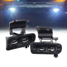 2pcs Led Clear Lens Lights Fog Lamps For Chevy 1500 2500 3500 Suburban Tahoe