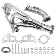 Stainless Steel Exhaust Header Manifold For 95-01 Toyota Tacoma 2.4l 2.7l 4-2-1