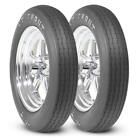 2 - Mickey Thompson Et Front Tires 25x4.5-15 Drag Racing Runner Pair 3001