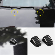 Carbon Fiber Front Wiper Water Spout Cover For Jeep Grand Cherokee 2011-2020