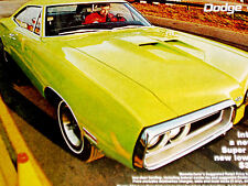 1970 Dodge Super Bee Vintage Ad Coronet383426 Hemifendergrilleemblemdecal