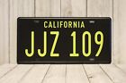 Steve Mcqueen Car Jjz 109 Replica Movie Prop California License Plate Bullit Xz
