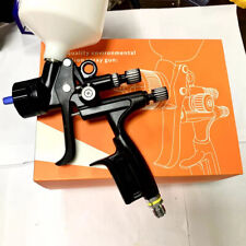 Hvlp Gravity Black Spray Gun 5200b With 1.3mm Nozzle And 600ml Spray Paint Cup