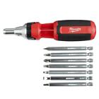 Screwdriver Durable High Torque Drive Ratcheting 9-in-1