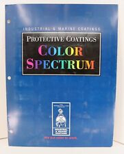 Sherwin Williams Color Chip Paint Sample Brochure Industrial Marine Coatings