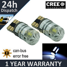 2x W5w T10 501 Canbus Error Free White Cree Led Sidelight Bulbs Bright Sl103001