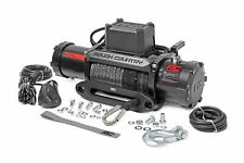 Rough Country 12000lb Electric Winch Recovery System Wsynthetic Rope Pro12000s