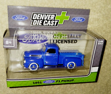 Denver Die Cast 1951 Ford F1 Pickup New 148 Scale Diecast Car