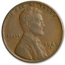 1949 D - Lincoln Wheat Penny - Gvg