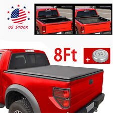 For 2002-2018 Dodge Ram 1500 2500 3500 8ft Long Bed Soft Roll Up Tonneau Cover