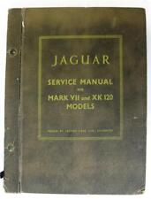 Jaguar Mark Vii Xk120 Car Owners Workshop Service Manual