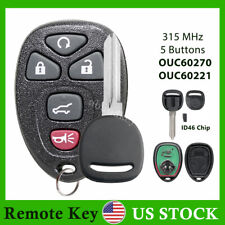 Remote Key Fob For Gmc Acadia 2007 2009 2010 2011 2012 2013 2014 2015 Ouc60270