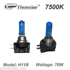 Gp Thunder 7500k H11b Super White Xenon Light Bulbs High Wattage Gp75-h11b70w
