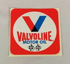 Vintage Original Valvoline Motor Oil Decal Sticker V28 3 Nos