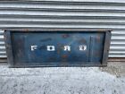 Vintage Antique Ford Embossed Letters 1950s Pickup Truck Tailgate Tail Gate