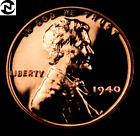 1940 Lincoln Wheat Penny Cent Gem Proof Red Rare Early Proof  1 Coin