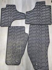 11-12 Jeep Liberty Used Slush Floor Mats Dark Slate Gray Mopar Factory Oem