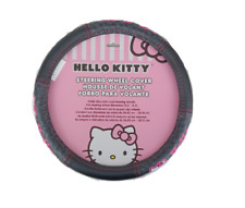 New Sanrio Hello Kitty Collage Big Face Pink Bow Car Truck Steering Wheel Cover