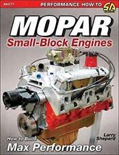Mopar Small Block 273 318 340 360 Engine How To Build Max Performance Book Mopar