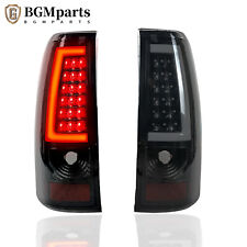 For 2003-2006 Chevy Silverado 1500 2500 3500 Led Tube Tail Lights Brake Lamps