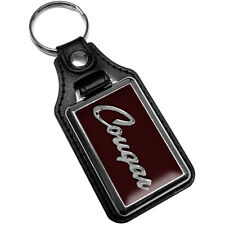Compatible With 1969 Mercury Cougar Exterior Color Designs Faux Leather Key Ring