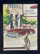 Magazine Ad - 1950 - Chrysler New Yorker - 3