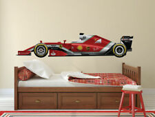 Formula 1 Red Car Ferrari Wall Art Bedroom Kids Decor Stickers Lb54