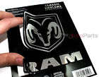 Dodge Ram Logo Chrome Vinyl Emblem Car Truck Hoodreartrunkdash Decal Sticker