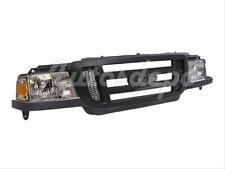 Bundle For 06-11 Ford Ranger Header Panel Grille Gray Headlight 6p