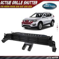 Front Lower Active Grille Shutter Assembly W Motor For Nissan Rogue 2016-2019