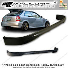 For 96-00 Honda Civic Ek Hatch Hatchback Flexible Type R Jdm Rear Bumper Lip