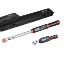 2sets 38 12 Drive Digital Torque Wrench 99.5 Ft-lbs And 250.8 Ft-lbs Combo