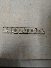 Honda Gold Emblem With Black Accent