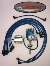 Bb Mopar Hei Distributor Blue Chrysler Kit Dodge 413 426 440 60k Coil Wires