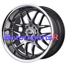 Xxr 526 20 X 9 11 Chromium Black Rims Wheels Staggered 5x114.3 Stance Hellaflush
