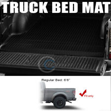 Fits 15-23 Ford F150 6.5 Ft Blk Rubber Diamond Truck Bed Trunk Mat Carpet Liner