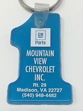Nos Gm Goodwrench Chevrolet Rubber Keychain Chevy Key Ring Accessory Madison Va