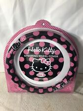 New Sanrio Hello Kitty Pink Polka Dot Steering Wheel Cover Free Ship