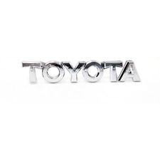 Toyota Emblem Car Logo Badge Sticker Chrome Abs Plastic - Premium Adhesive