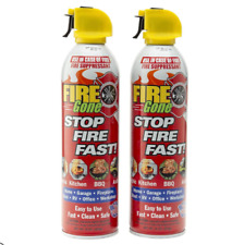 Fire Gone 5-in-1 Compact Fire Extinguisher - 2 Pack
