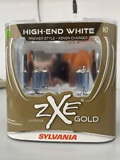 New Sylvania Silverstar Zxe Gold Headlight Fog Light Bulbs H7szg.pb2