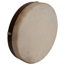 Mid-east Fd10 Dobani Pretuned Goatskin Head Wood Frame Drum W Beater 10x2