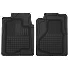 Motor Trend Trim-to-fit Heavy Duty Car Floor Mats For Auto All Weather Black