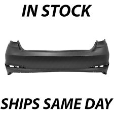 New Primered - Rear Bumper Cover Replacement For 2015 2016 2017 Hyundai Sonata