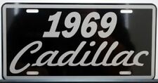 1969 69 Caddy Metal License Plate Fits Cadillac Eldorado Coupe Deville Fleetwood