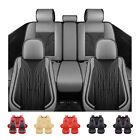 For Toyota Car Seat Cover 5 Seats Full Set Deluxe Front Rear Seat Protector